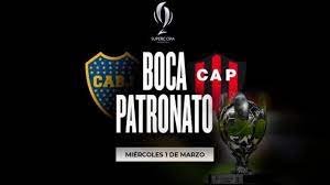 Boca Juniors va por la estrella 74 esta noche frente a Patronato en la gran final de la Supercopa Argentina