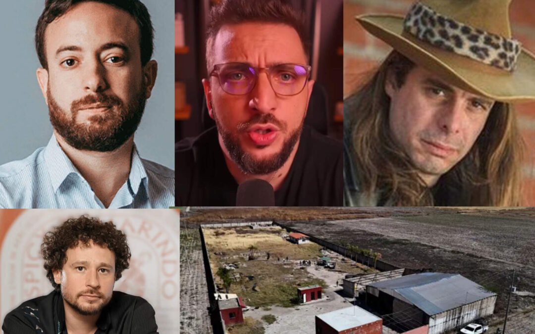 Agustin Laje, Dross y otros influencers extranjeros abordaron el caso Teuchitlán