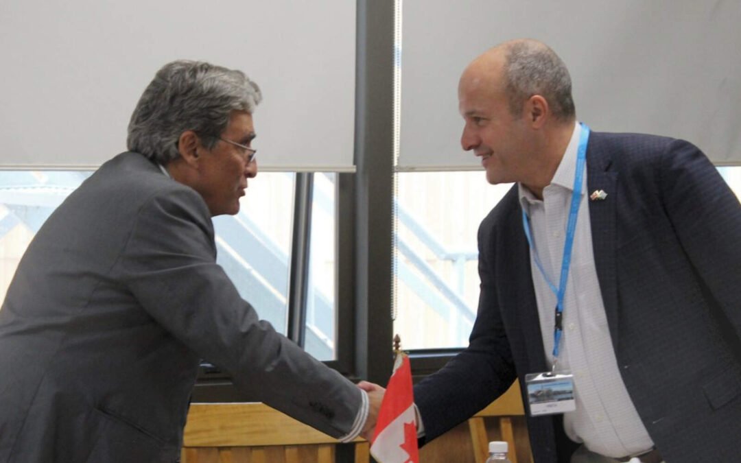 Nucleoeléctrica recibió al embajador de Canadá para impulsar la industria nuclear