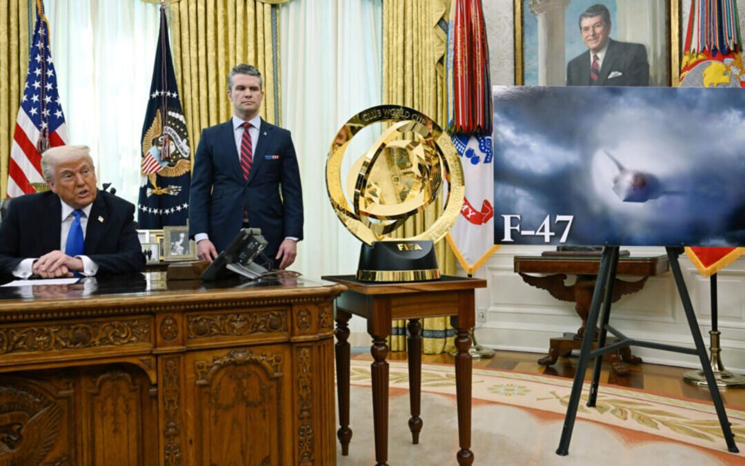 Trump anunció que Estados Unidos comenzará a construir el caza más poderoso del mundo