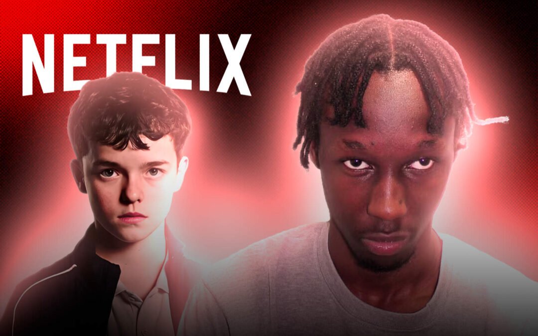 Una serie inglesa de Netflix reemplazó a un asesino negro por un niño blanco