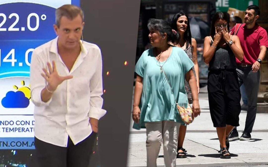 Matías Bertolotti anticipó un jueves con calor y pocas chances de lluvias en el AMBA