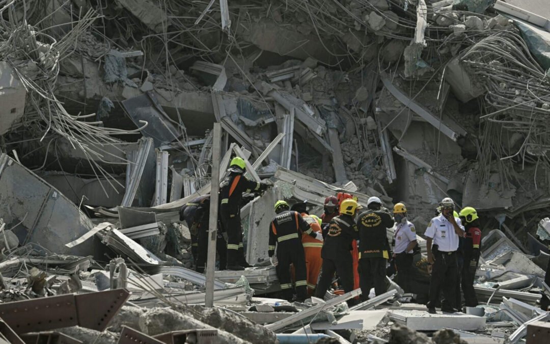 Un inmenso terremoto en Myanmar deja cientos de muertos y serios destrozos