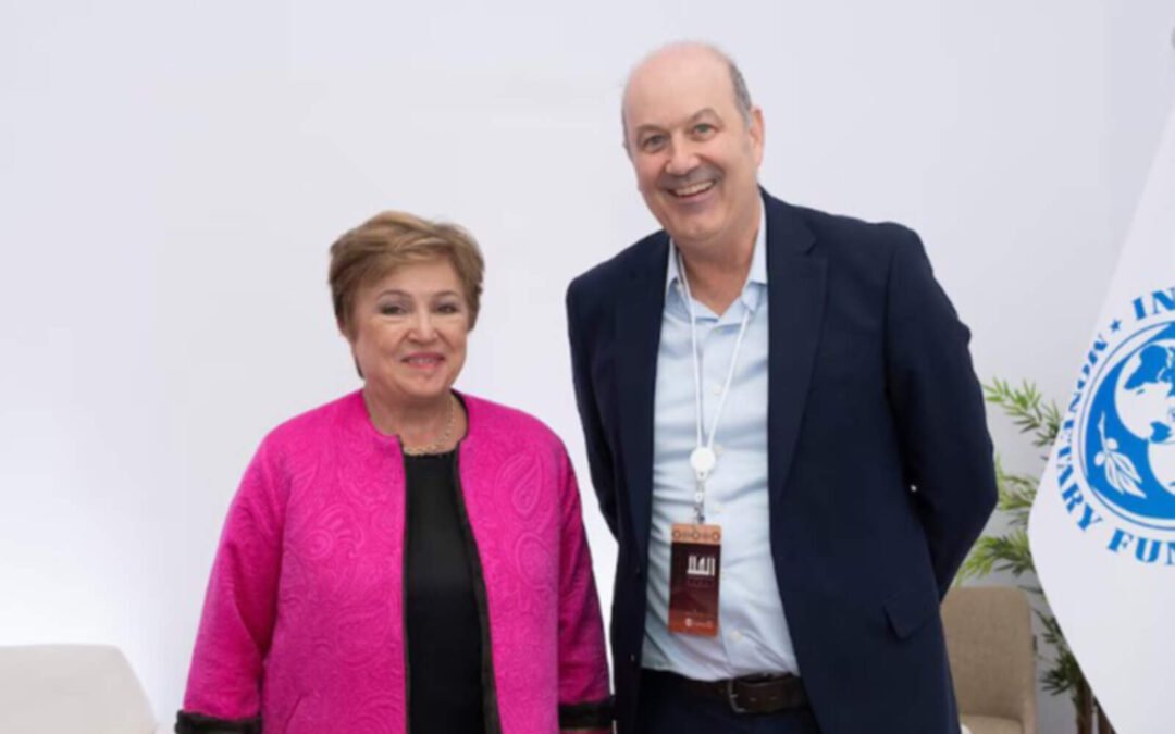 Kristalina Geogieva confirmó a Sturzenegger en el consejo de asesores del FMI