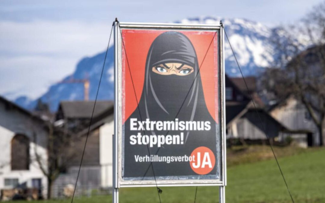 Multaron a una musulmana en Suiza por ponerse el velo islámico y ocultar su cara