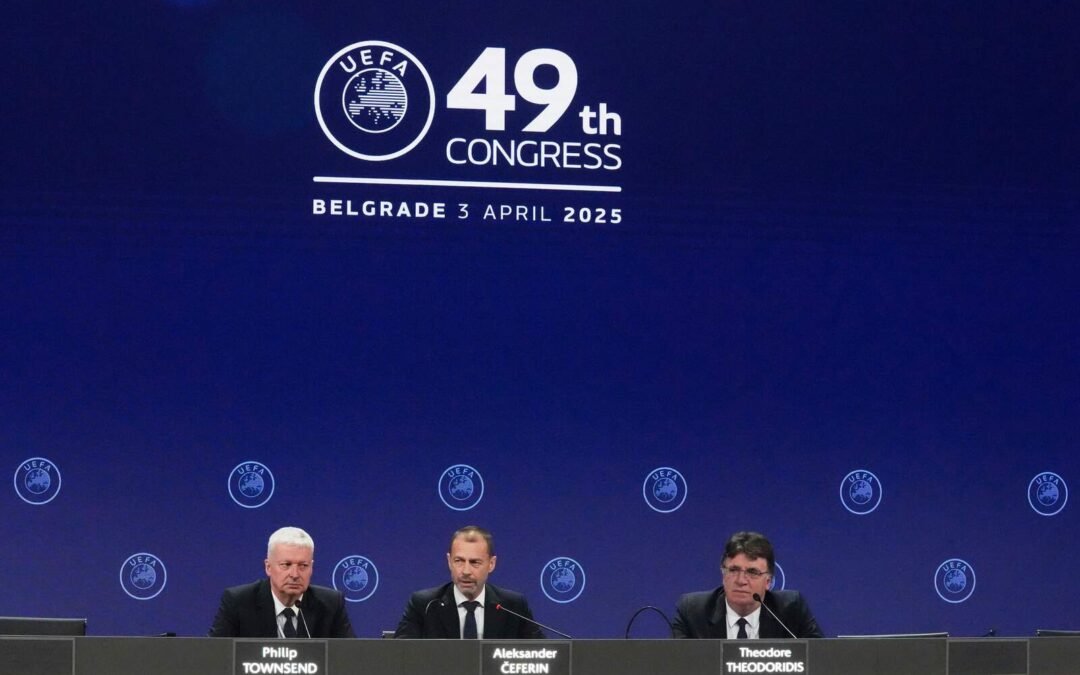 La UEFA confirmó los integrantes de su nuevo Comité Ejecutivo