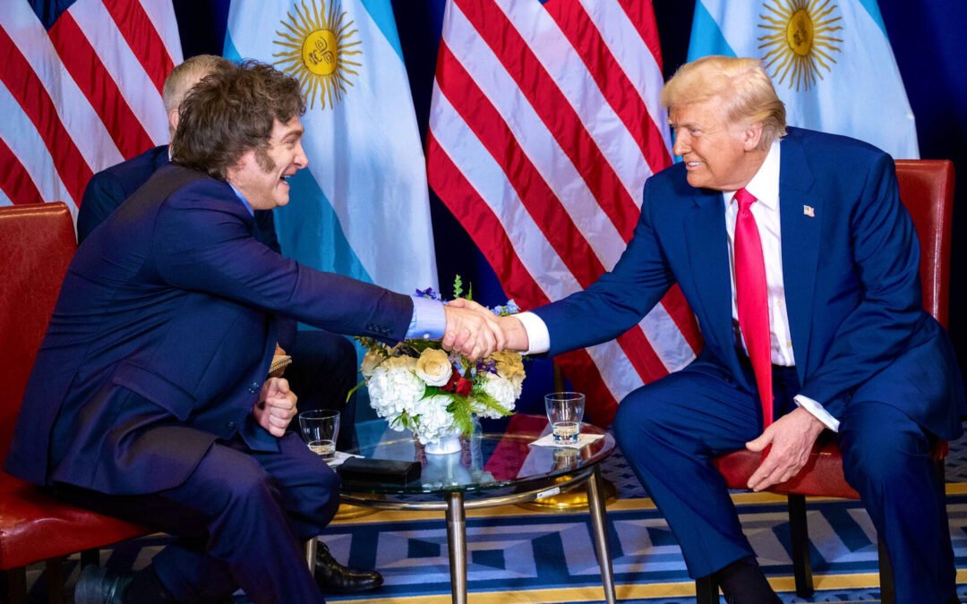 Javier Milei es el presidente favorito de Donald Trump, según The New York Times