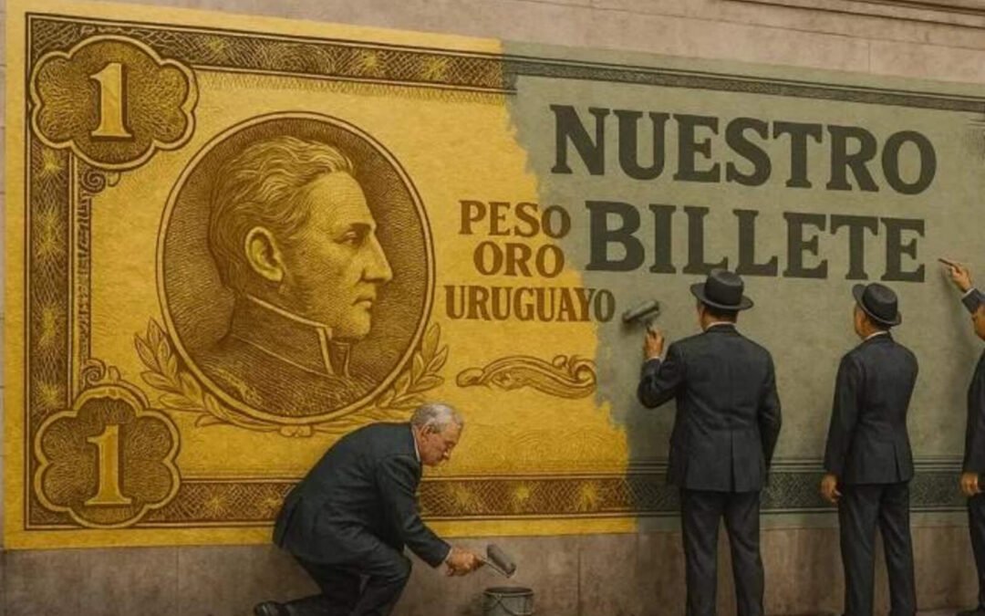 Uruguay brilló con el oro, hoy la moneda es papel pintado