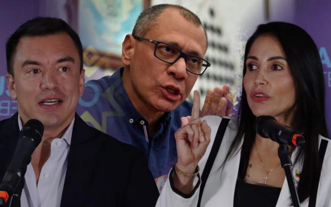 El salvoconducto de Jorge Glas marcó el contraste entre Noboa y González