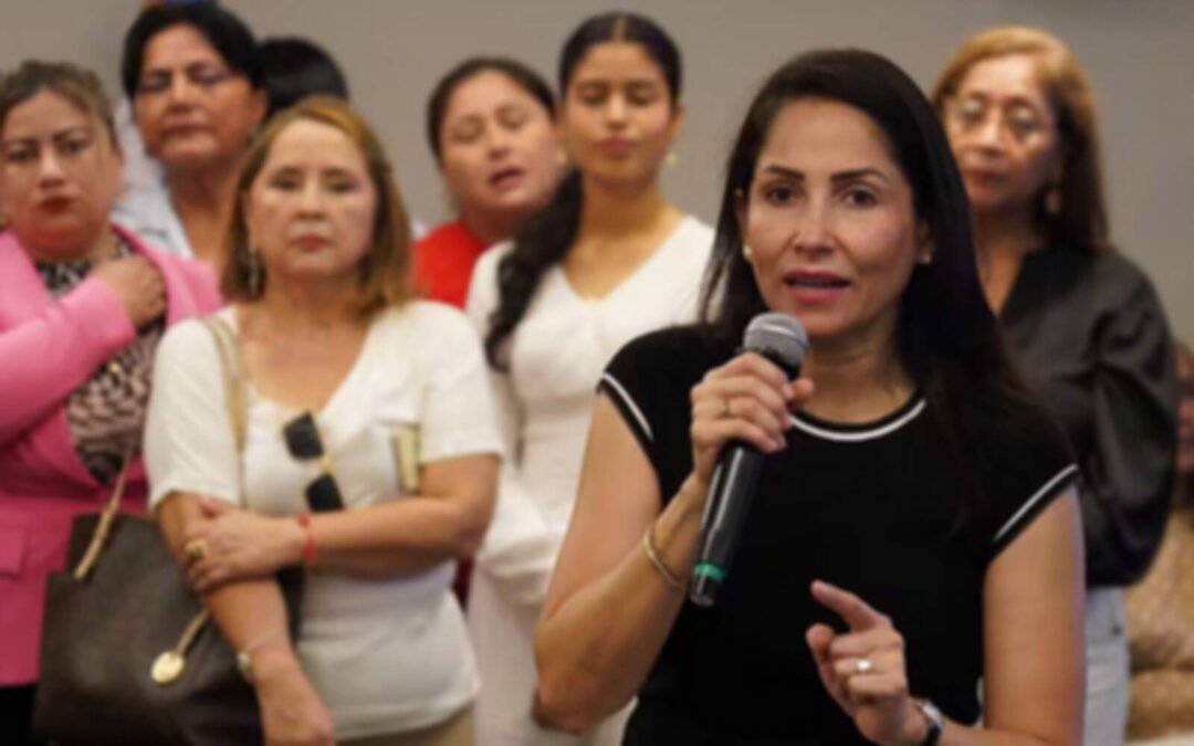Luisa González buscó el voto femenino con promesas sin respaldo técnico ni financiero