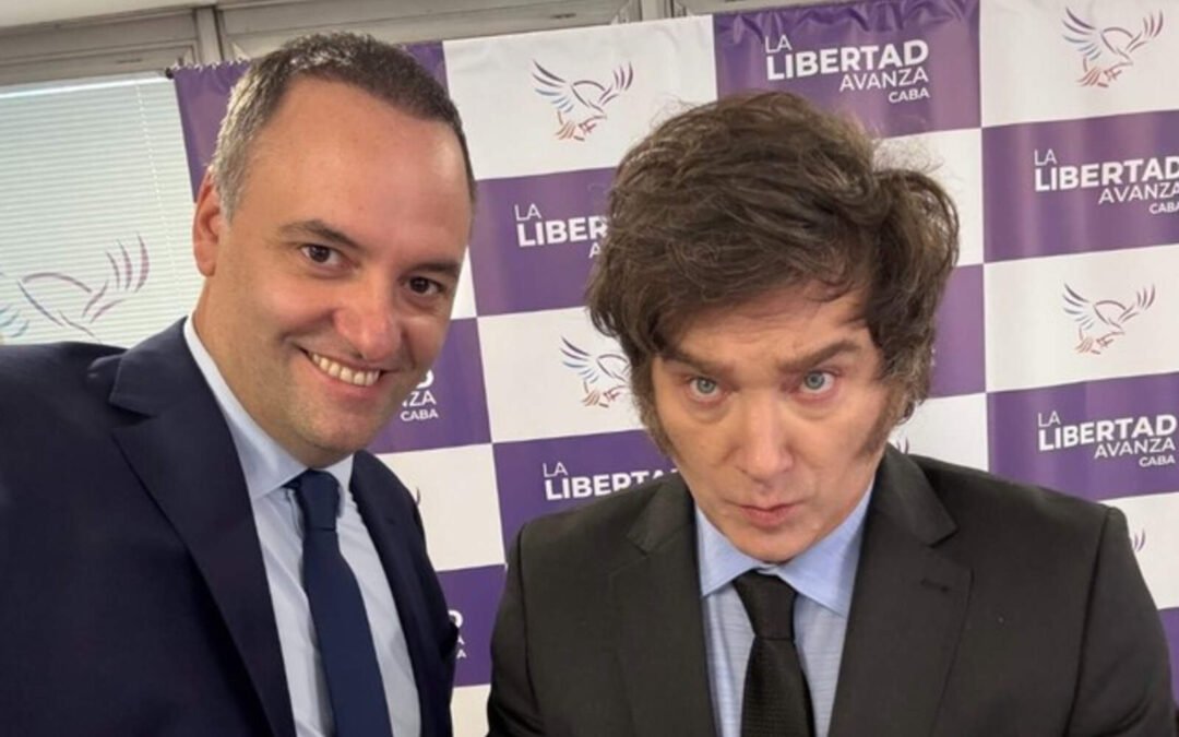 Javier Milei participó en el spot de campaña en CABA: ‘Adorni es mi voz en la Ciudad’