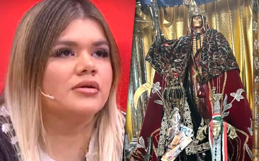 Morena Rial sorprendió al compartir imágenes desde un santuario de San La Muerte