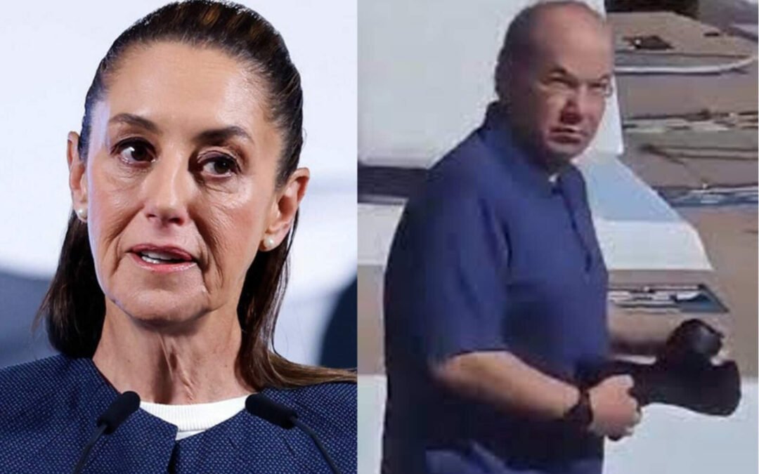 Sheinbaum hostiga a Felipe Calderón mientras exige que dejen en paz a López Obrador