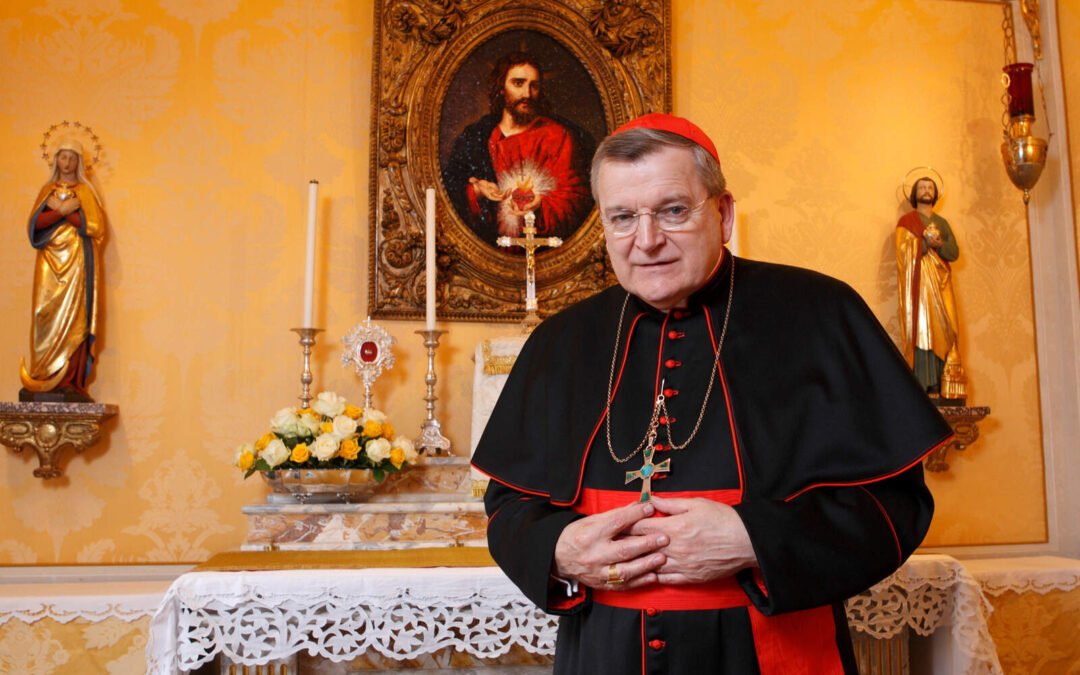 Quien es Raymond Burke, el candidato de Trump para suceder al Papa Francisco