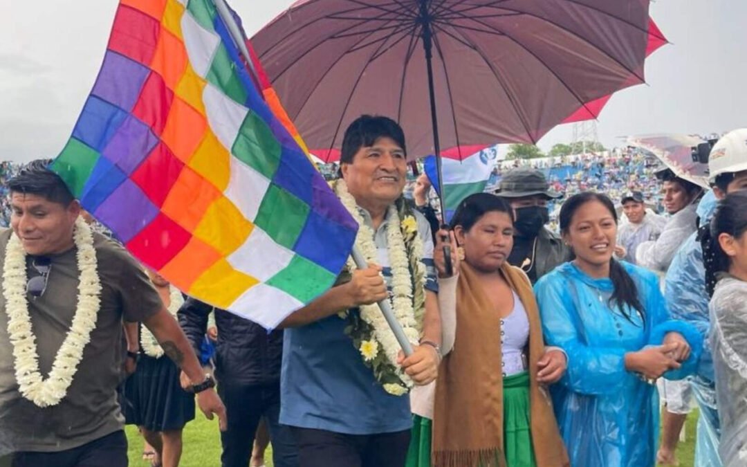 Evo Morales fue proclamado en Bulo Bulo con una evidente división de sus bases