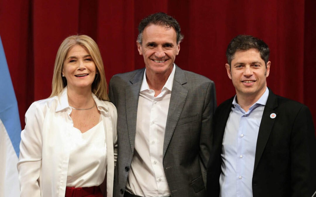 Kicillof pondría a Magario y Katopodis para competir contra Cristina y Massa