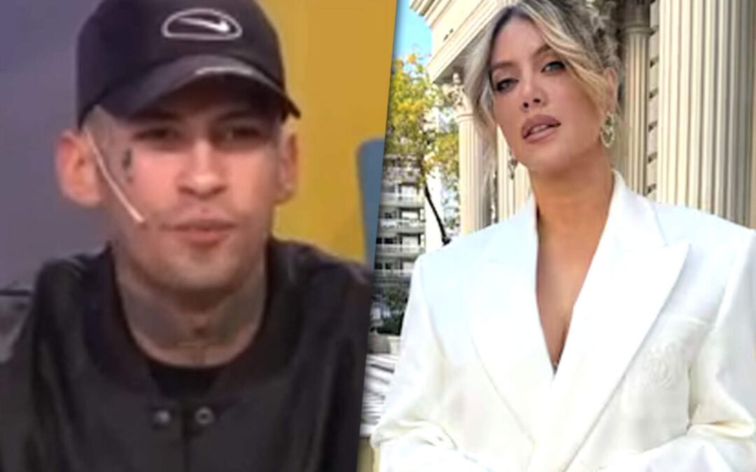 L-Gante habló de la separación con Wanda Nara y ella lo llamó en vivo
