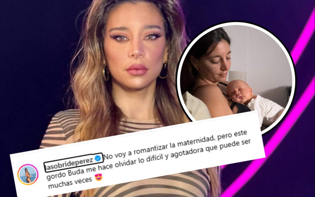 Sin filtros: Sol Pérez expuso la maternidad real con una imagen de Marco