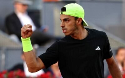 Cerúndolo sorprendió e eliminó a Zverev en los octavos del Masters 1000 de Madrid