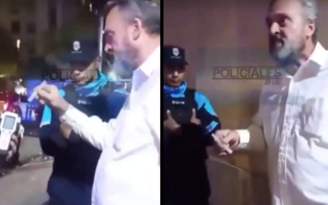 Ataque y amenazas a los agentes en un control de alcoholemia: “Sos gay, te mataría”