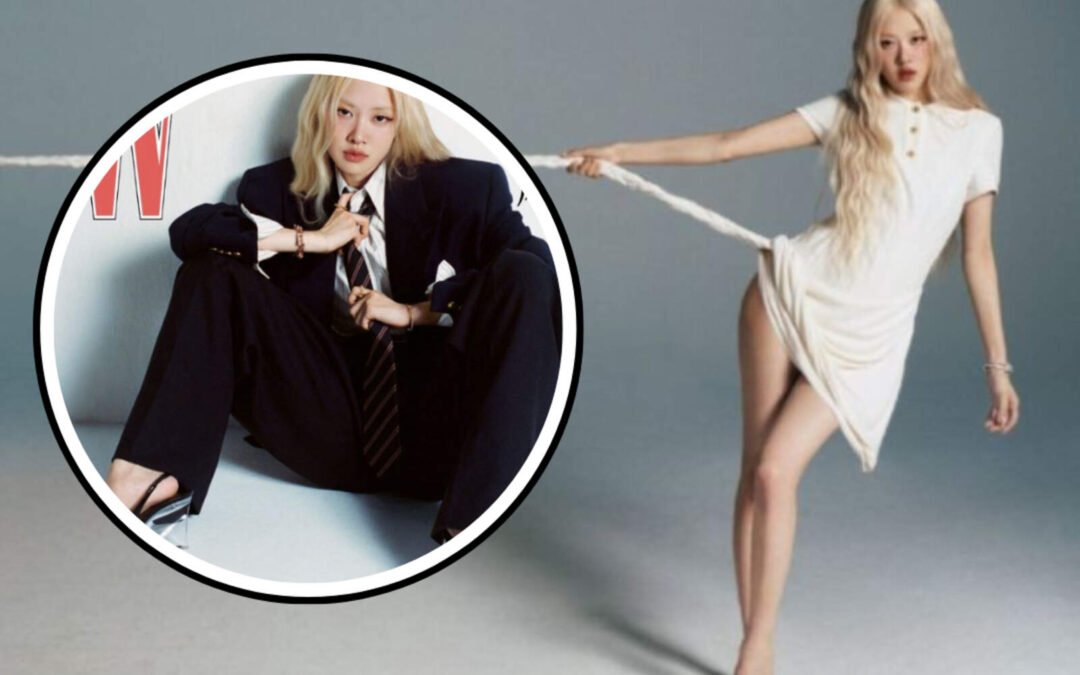 ROSÉ hizo historia en China: primera cantante en la portada de W Magazine