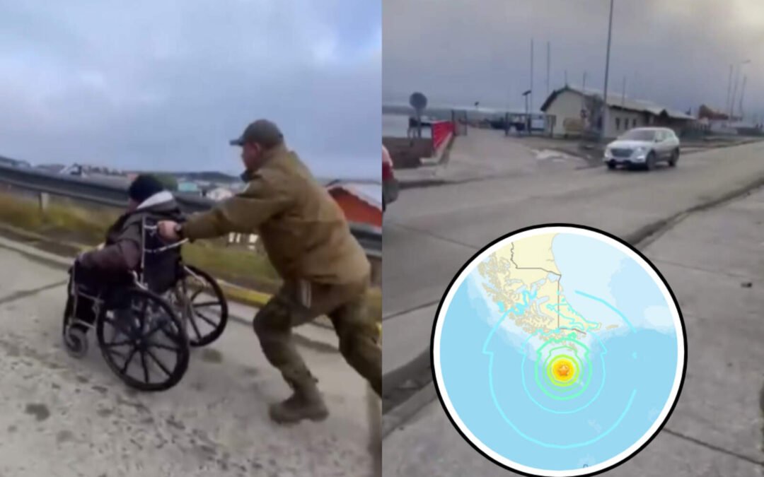 Fuerte sismo en el sur estremeció a Ushuaia y activó alerta de tsunami en Chile