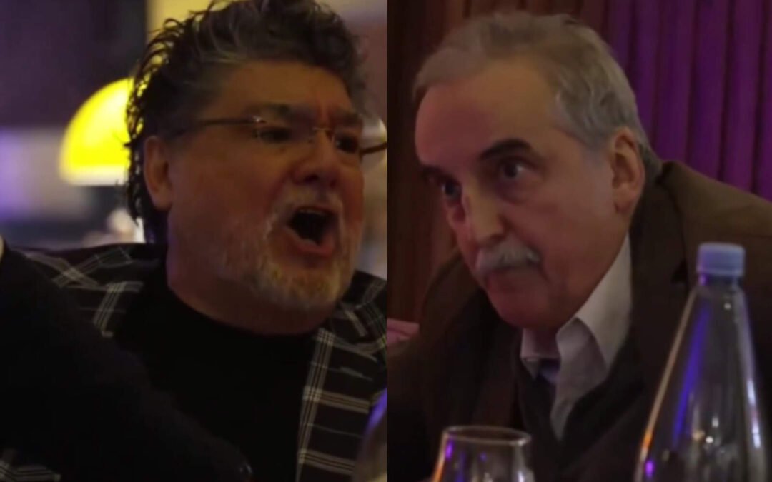 Guillermo Moreno enloqueció con Fabio Cuggini y terminó al borde de la pelea en vivo