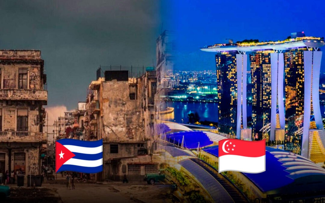 Los dos modelos: Singapur y Cuba muestran el choque entre comunismo y capitalismo