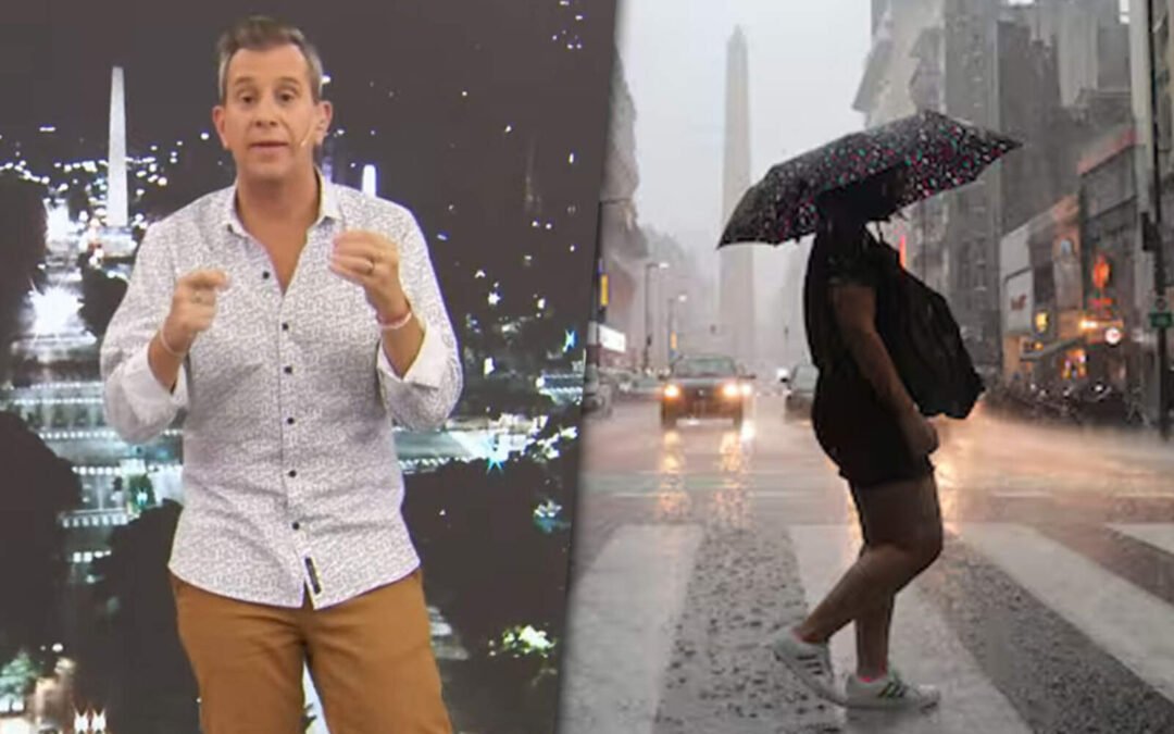 Lluvias hasta el jueves: el pronóstico de Matías Bertolotti para el AMBA