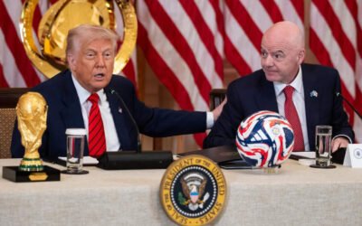 Donald Trump se reúne con Gianni Infantino para preparar el Mundial de Clubes