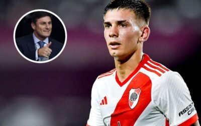 Zanetti elogió a Mastantuono y explicó por qué el Inter se bajó de la puja por él