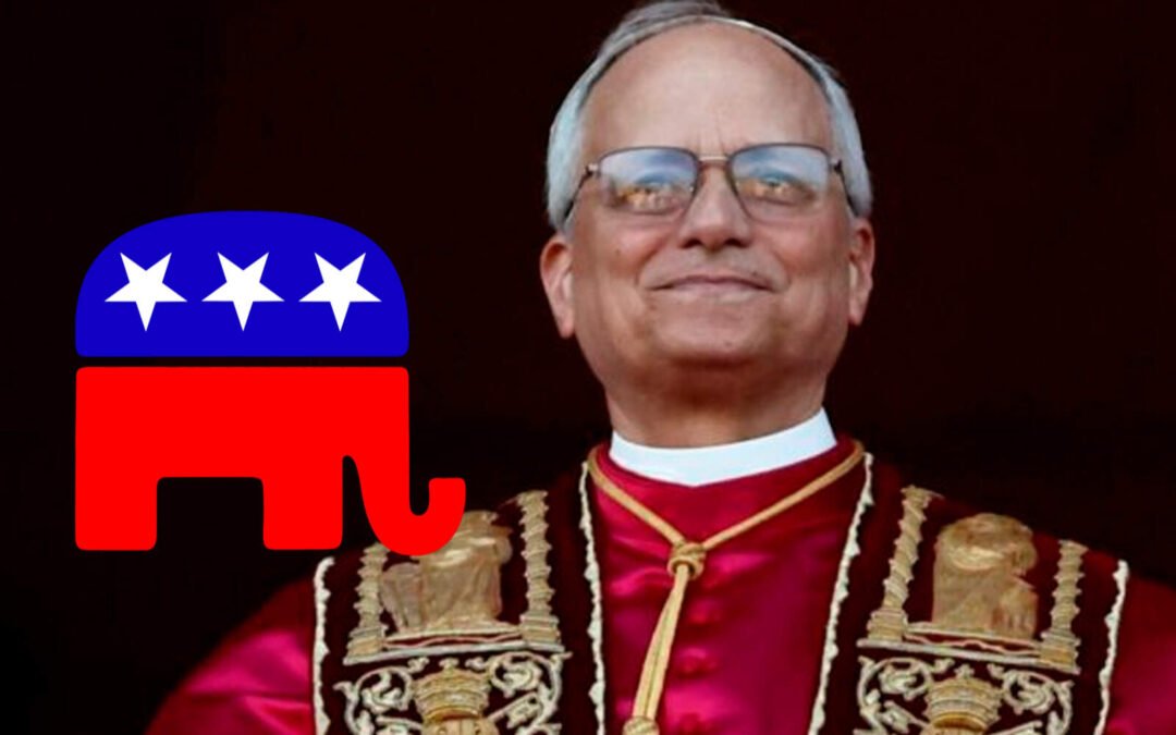 El Papa León XVI está registrado en el Partido Republicano de los Estados Unidos