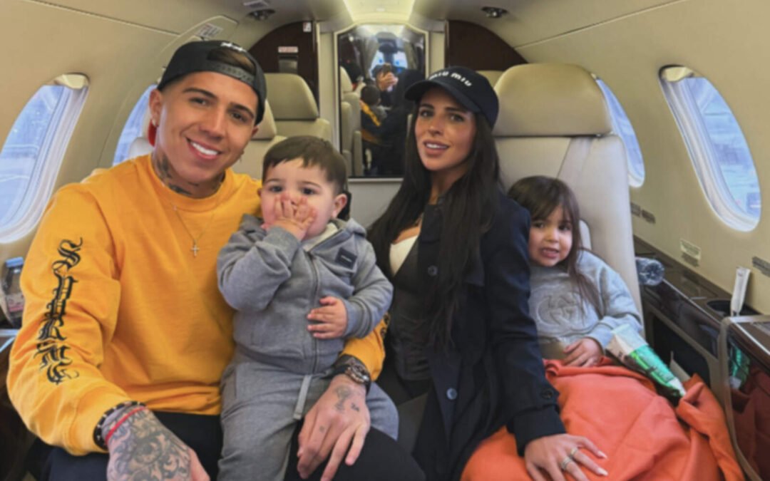 La hija de Enzo Fernández y Valentina Cervantes, celebró sus 5 años en familia