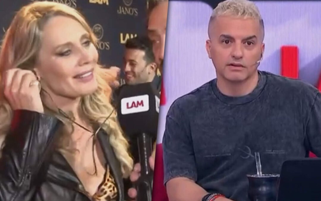 LAM: Rocío Marengo se adelantó y le arruinó una primicia a Ángel de Brito en vivo