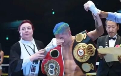 El Puma Martínez retuvo el título mundial de supermosca ante el japonés Kasuto Ioka