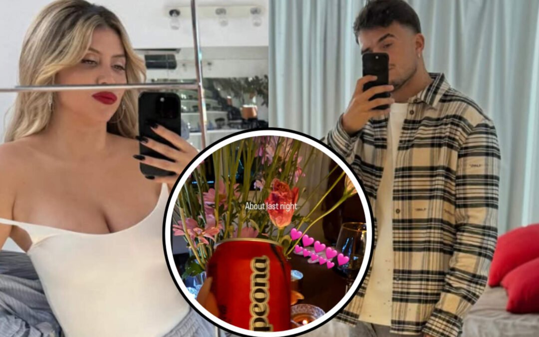 Wanda Nara y el futbolista Daniel Guzmán habrían pasado la noche juntos