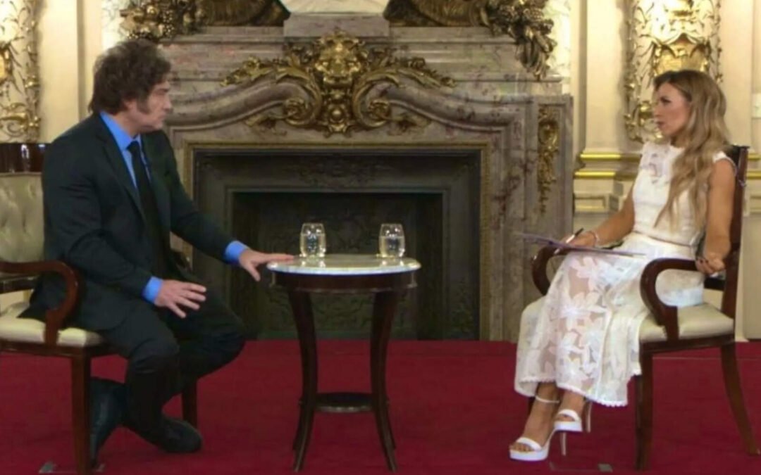 Javier Milei fue entrevistado por Mariana Brey y disparó el rating de Telefe