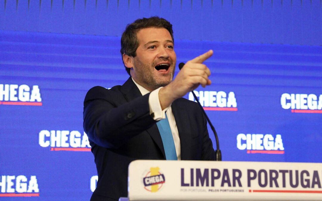 El líder de la derecha en Portugal cita frases de Javier Milei para hacer campaña