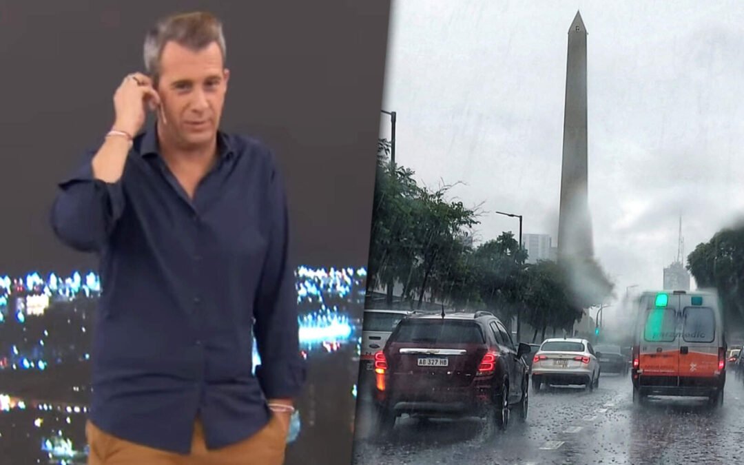 Lluvias, humedad y tormentas: así sigue el clima en el AMBA según Matías Bertolotti
