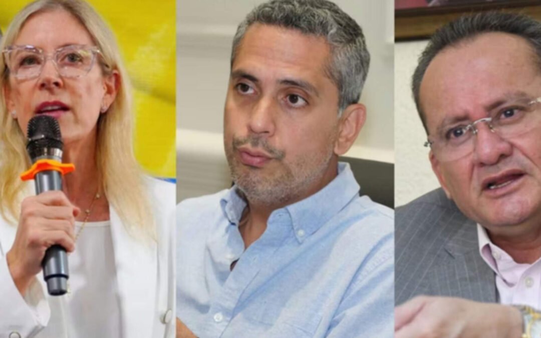 Estos son los tres legisladores que encabezaron la sesión inaugural de la Asamblea 202