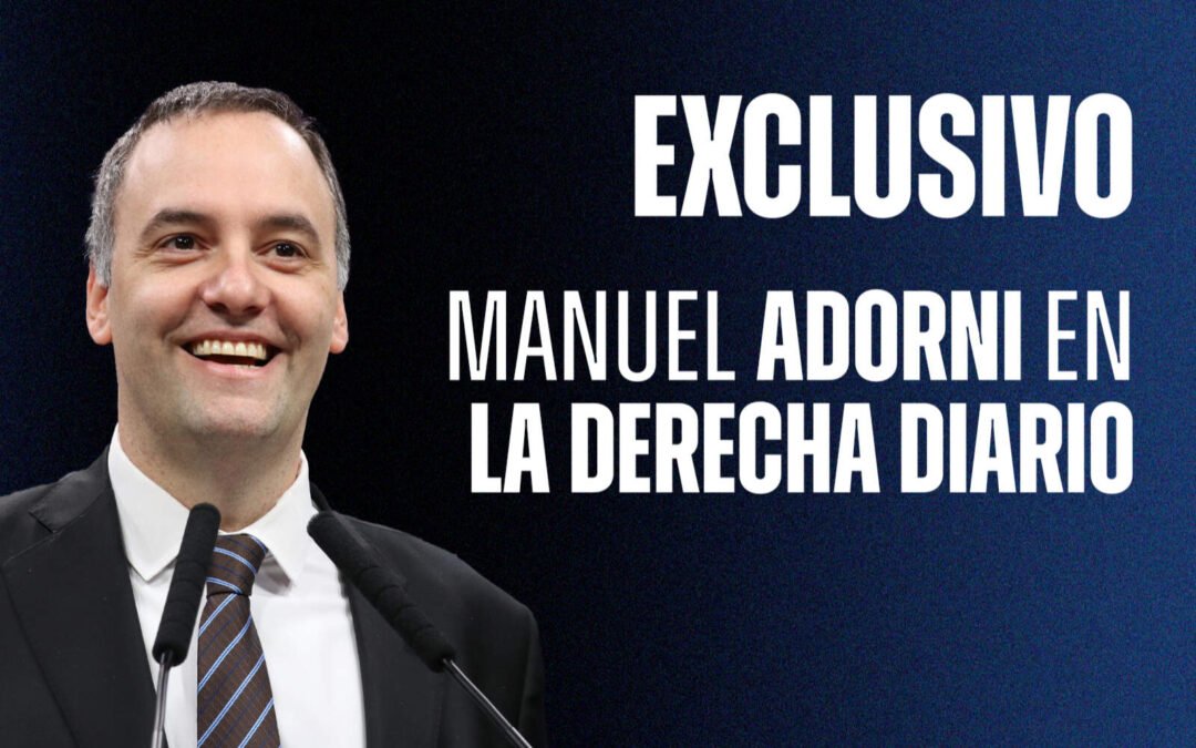 EN VIVO: Manuel Adorni en exclusiva con La Derecha Diario