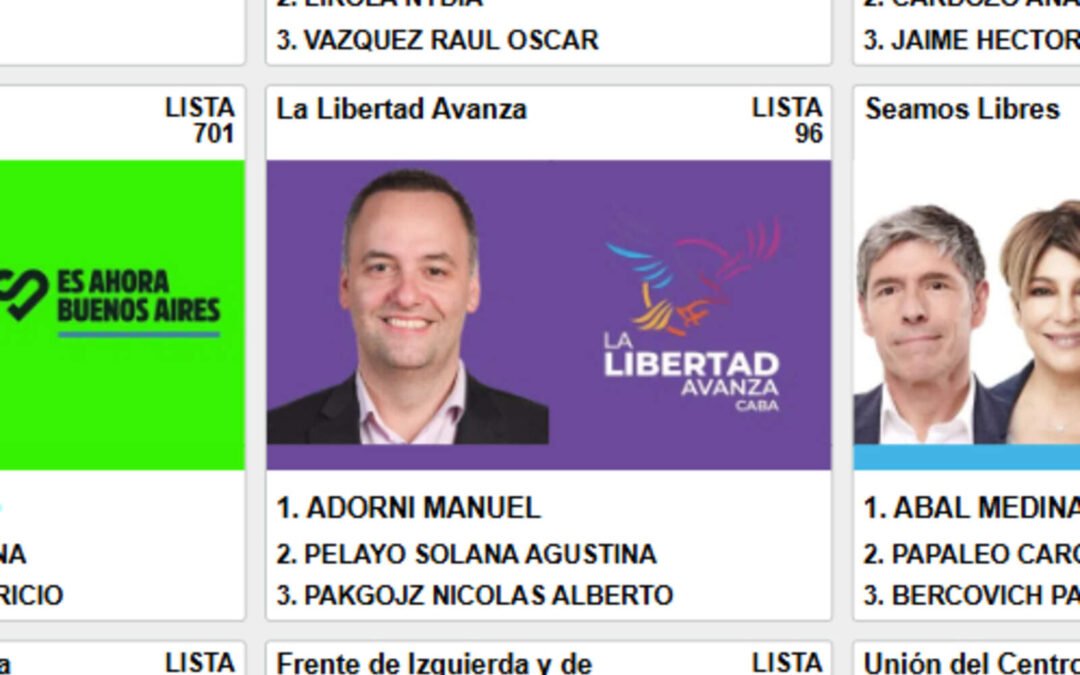 Paso a paso: Cómo votar por Manuel Adorni el próximo domingo en la Ciudad
