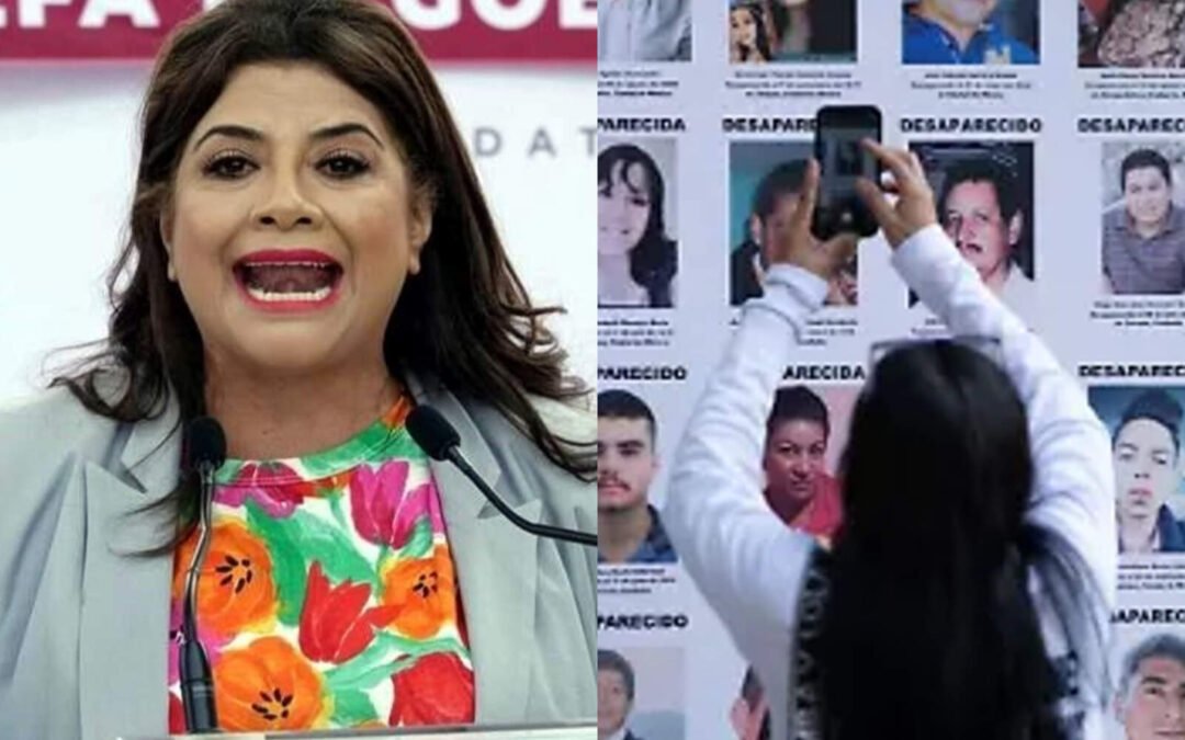 Gobierno de Clara Brugada ignoró crisis de desaparecidos en su informe de seguridad