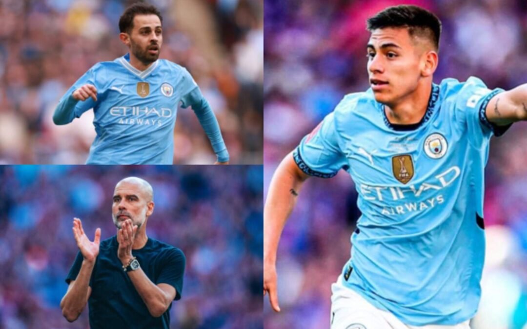 bernardo-silva-y-pep-guardiola-elogiaron-al-diablito-echeverri-en-su-debut