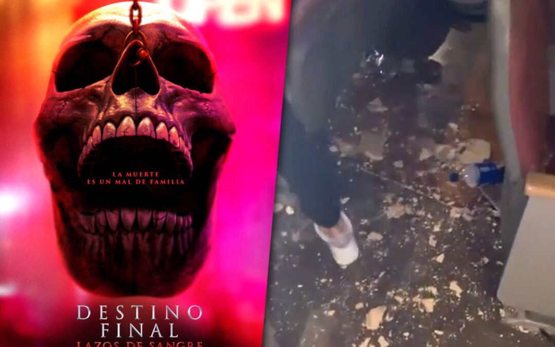 La Plata: cayó el techo del cine en plena función de ‘Destino final’ y hubo un herido