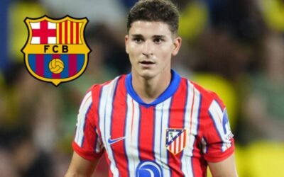 Julián Álvarez está en el radar del Barcelona para reemplazar a Lewandoski