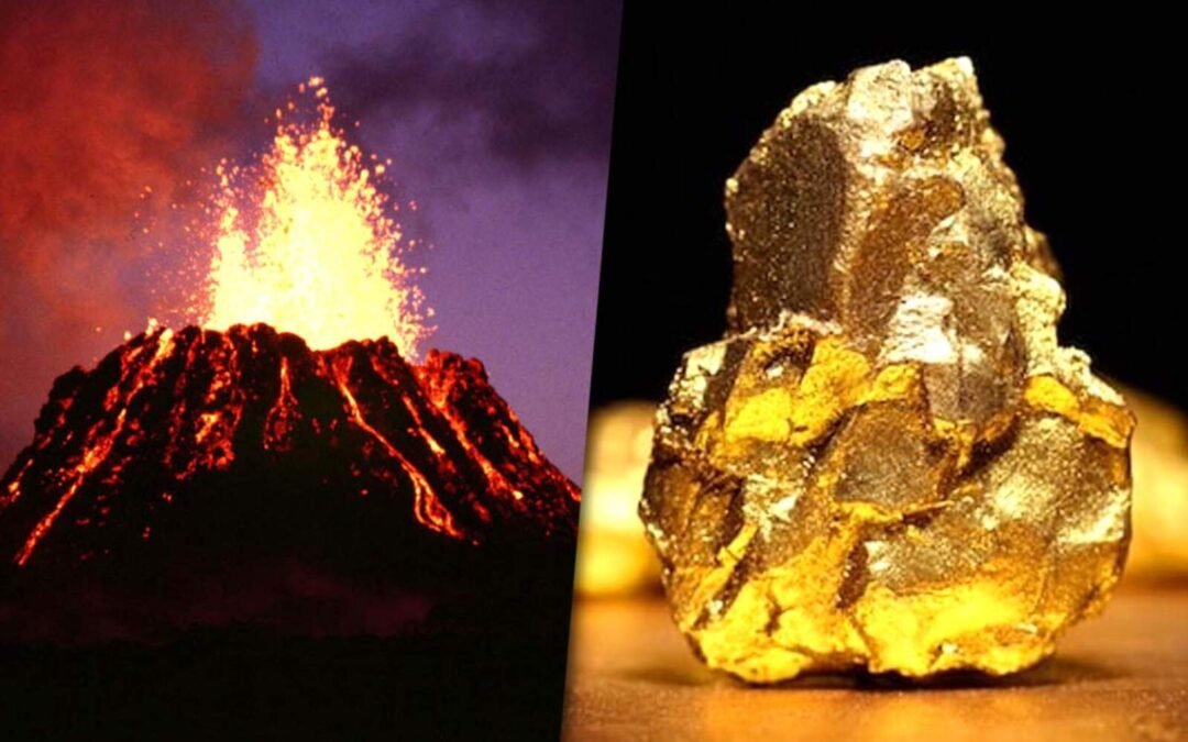 El núcleo terrestre podría estar liberando oro hacia la superficie