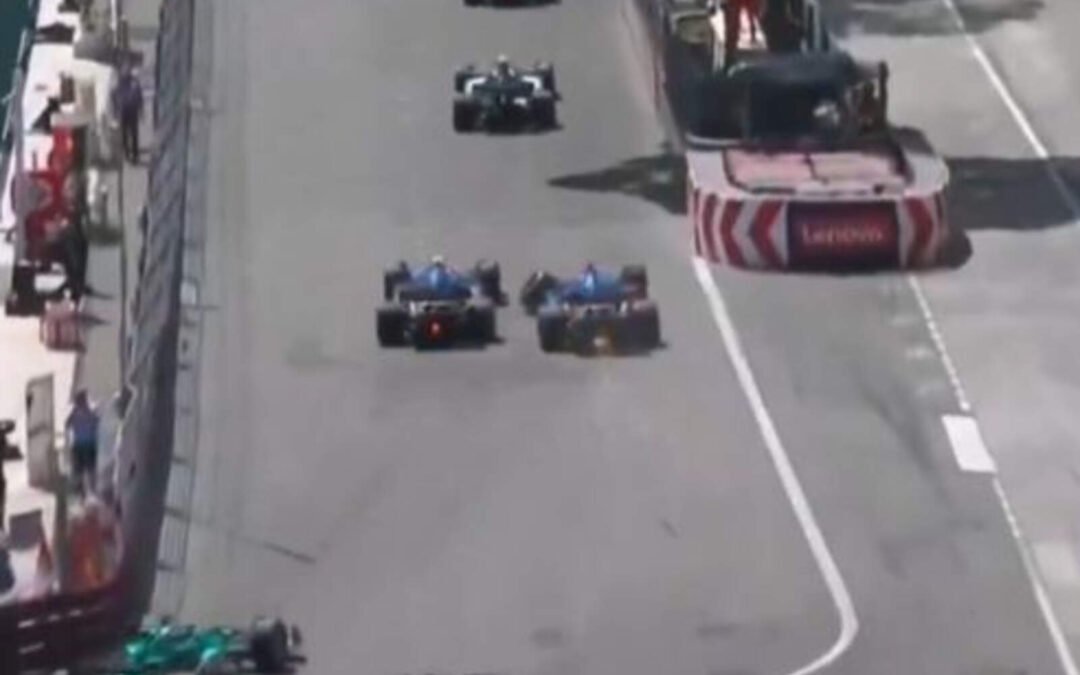 formula-1:-franco-colapinto-debio-esquivar-a-su-companero-gasly-quien-casi-lo-choca