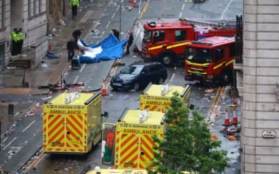 Video: así un terrorista atropelló a hinchas del Liverpool celebrando el campeonato