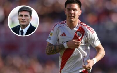Zanetti volvió a elogiar a Franco Mastantuono en la previa del Mundial de Clubes